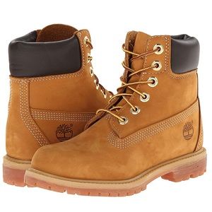 Women's Timberland 6" Premium Boot - Wheat Nubuck